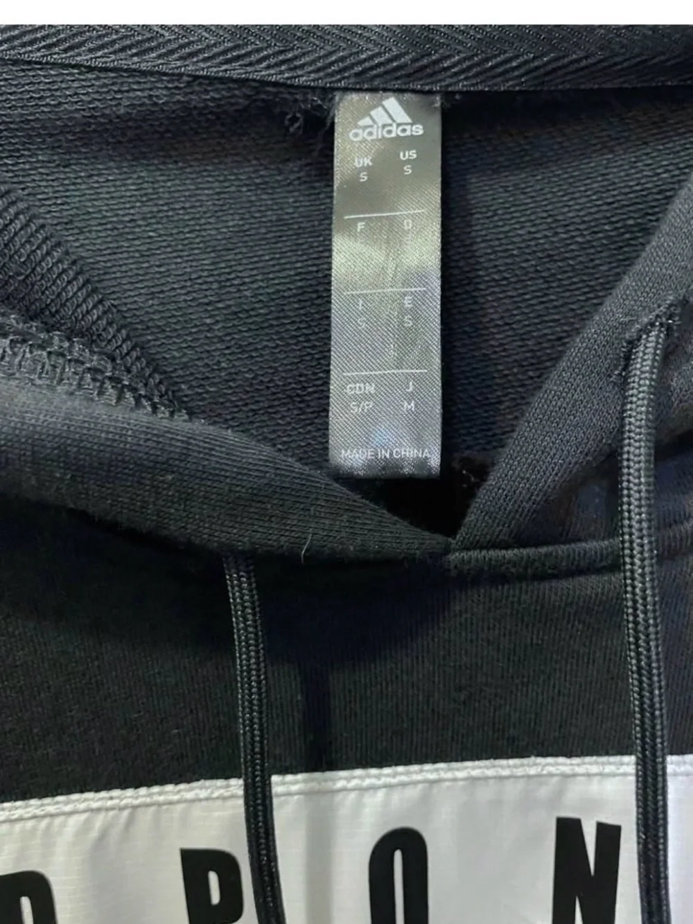 Adidas Black Hoodie 